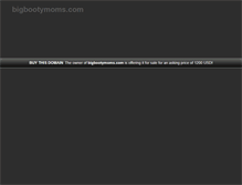 Tablet Screenshot of bigbootymoms.com